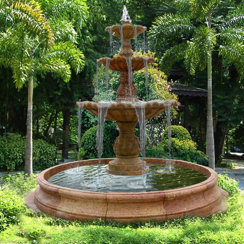 Marble Fountain statue