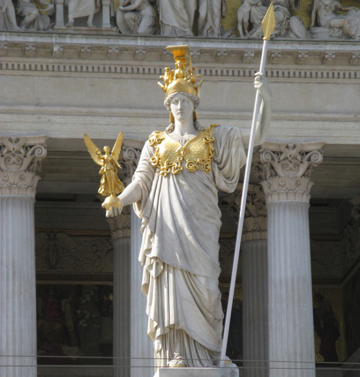 Fiberglass Sculpture Resin Athena