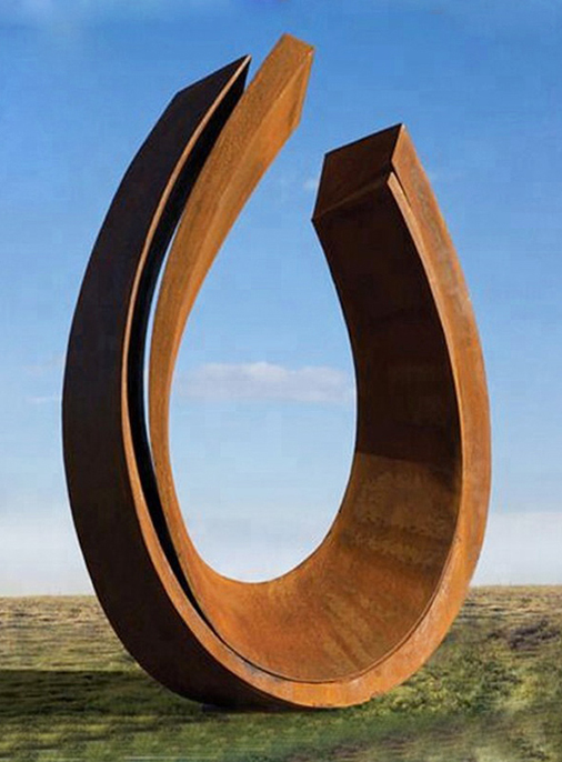 sculpture corten