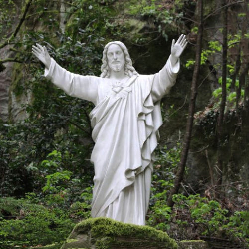 Life Size Fiberglass Jesus Statue