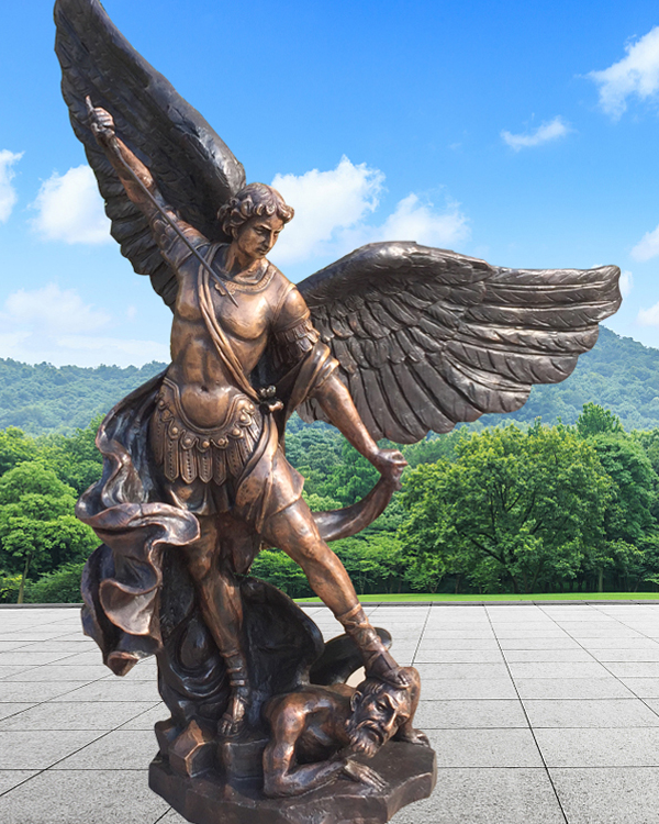 St Michael the Archangel statue