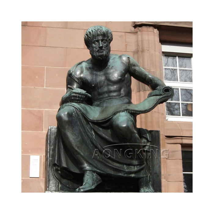 bronze Statue of Aristotle