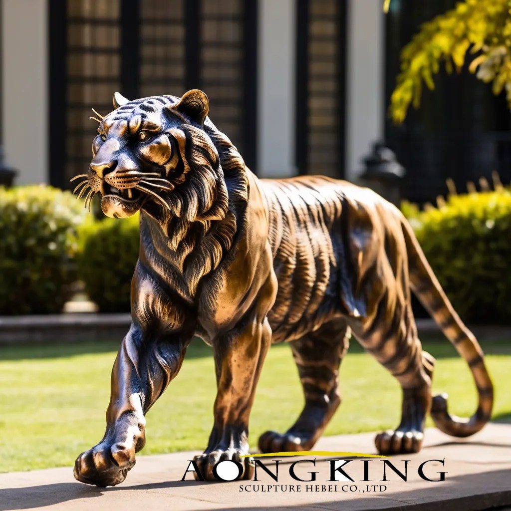 life size tiger statue