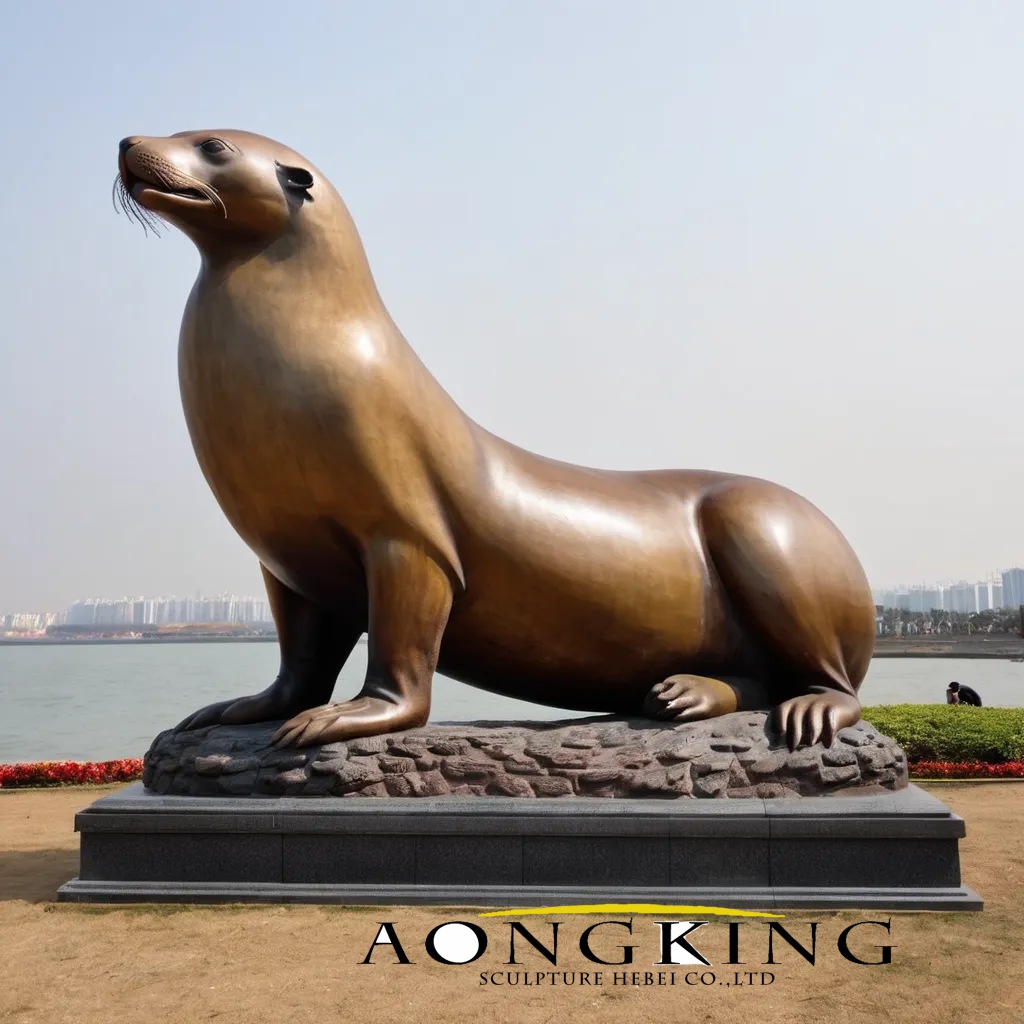 sea lion sculpture