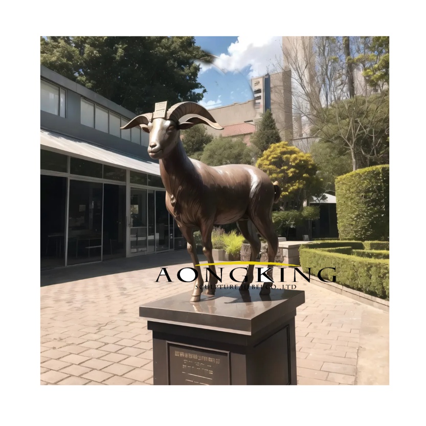 Wildlife Conservation bronze bighorn sheep for sale sculpture